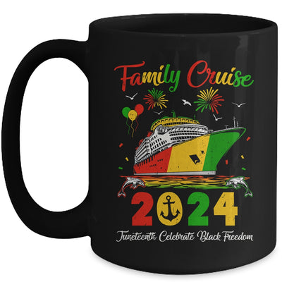 Juneteenth Family Cruise Vacation Trip 2024 Mug | teecentury
