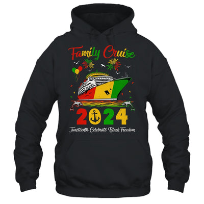 Juneteenth Family Cruise Vacation Trip 2024 Shirt & Tank Top | teecentury