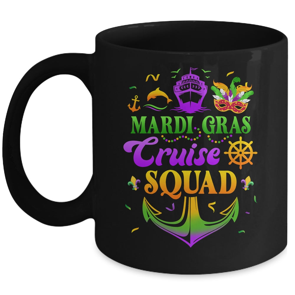 Mardi Gras Cruise Squad Matching Group Family Vacation 2024 Mug | teecentury