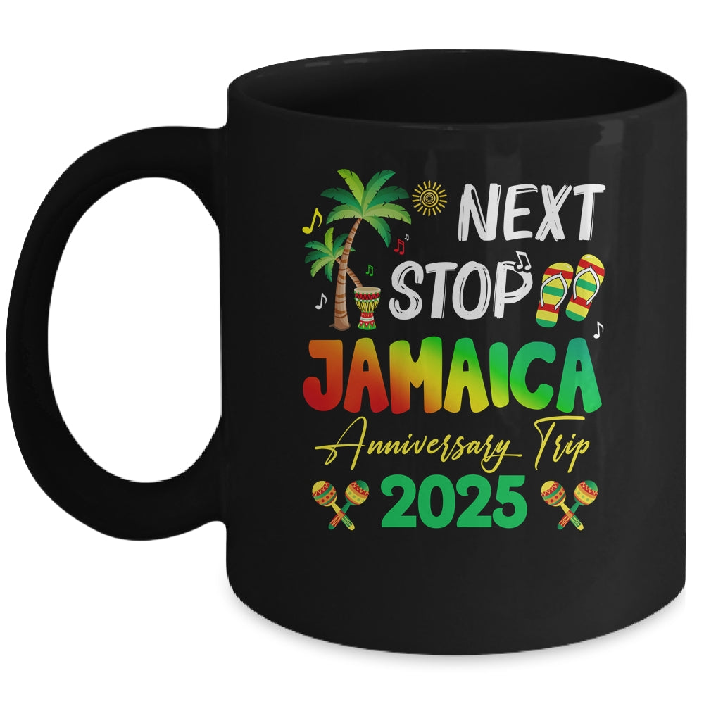 Next Stop Jamaica 2025 Couples Anniversary Family Trip Mug | teecentury