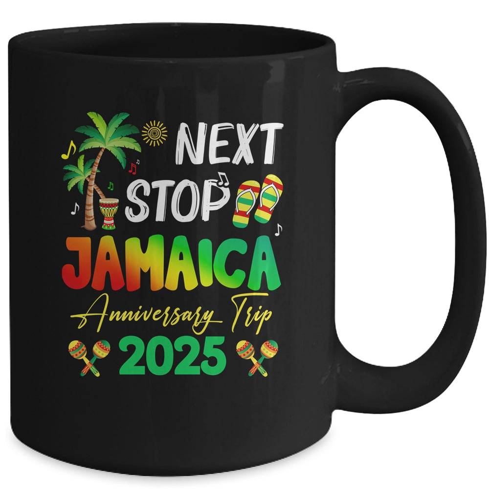 Next Stop Jamaica 2025 Couples Anniversary Family Trip Mug | teecentury