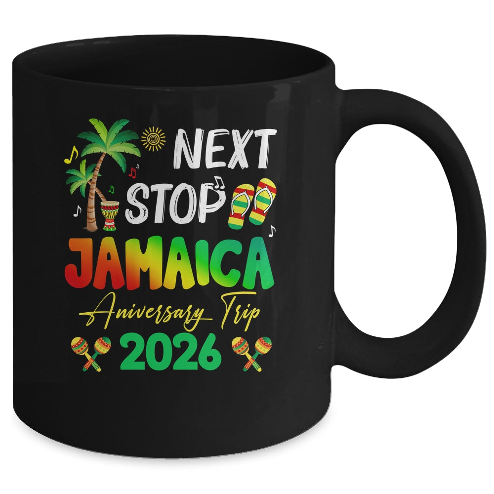 Next Stop Jamaica 2026 Couples Anniversary Family Trip Mug | teecentury
