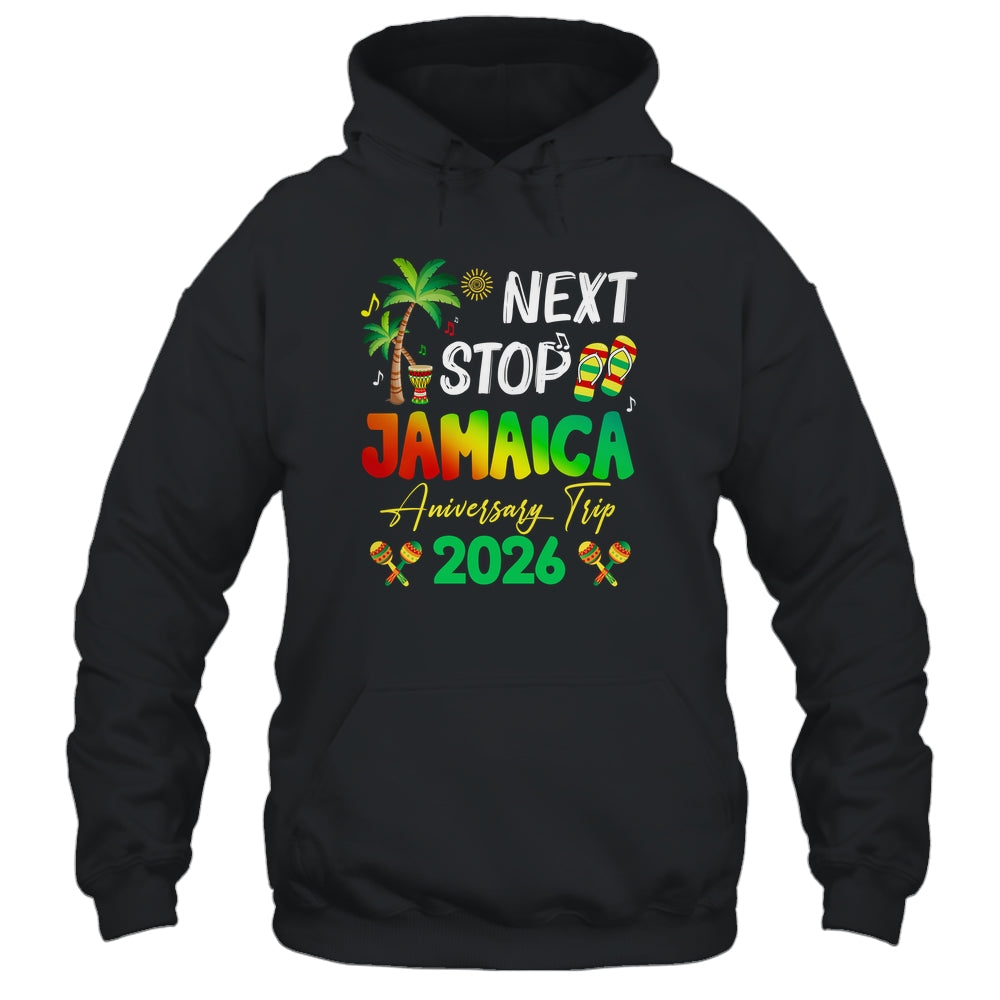 Next Stop Jamaica 2026 Couples Anniversary Family Trip Shirt & Tank Top | teecentury