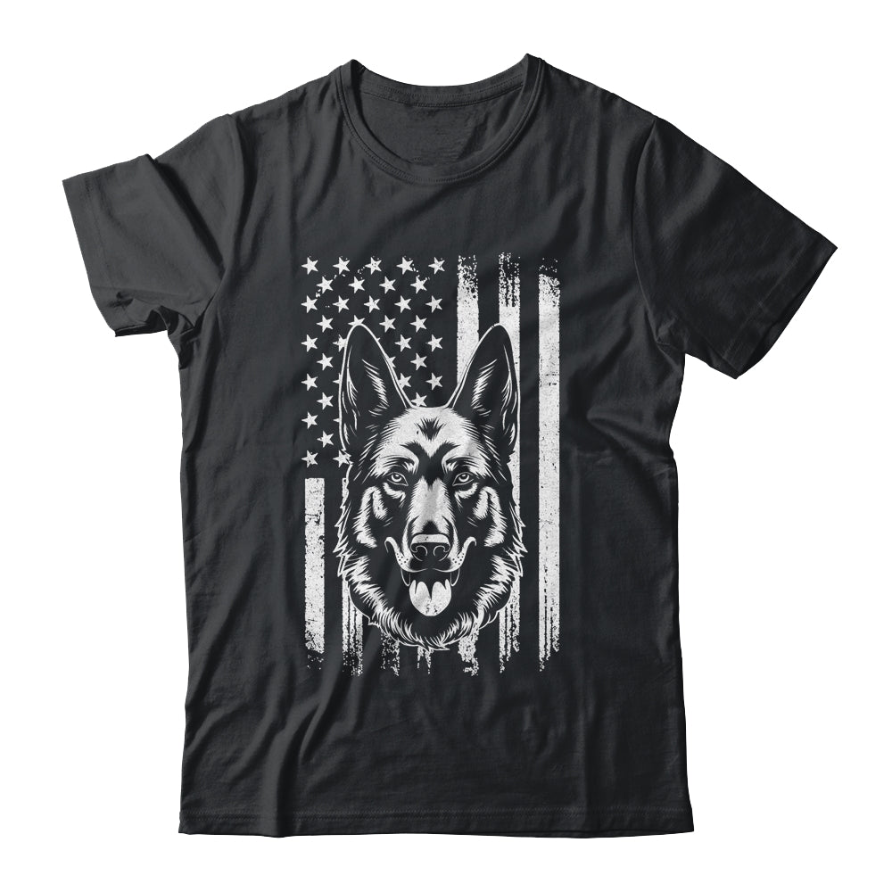 Patriotic German Shepherd American Flag 4Th Of July Shirt & Hoodie | teecentury