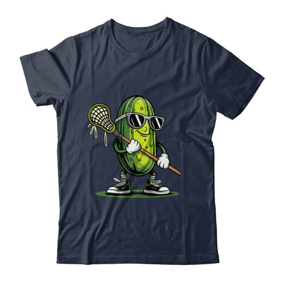 Pickle Playing Lacrosse Funny Sports For Boys Men Women Shirt & Tank Top | teecentury