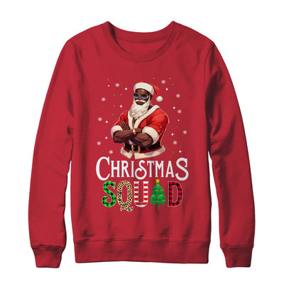 Santa Claus Christmas Squad Black Men African American Shirt & Sweatshirt | teecentury