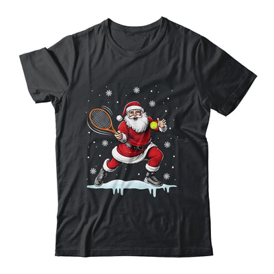 Santa Claus Playing Tennis Christmas Xmas Tennis Player Men Shirt & Sweatshirt | teecentury