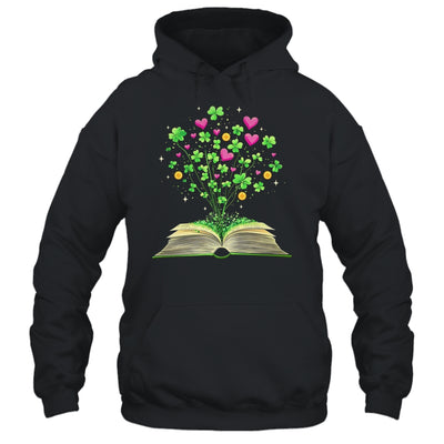 St Patricks Day Book Lover Librarian Shamrock Author Teacher Shirt & Hoodie | teecentury