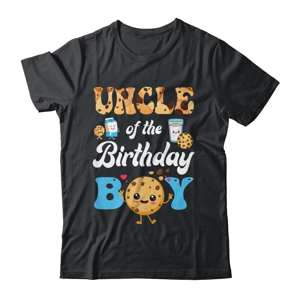 Uncle Of The Birthday Boy Milk And Cookies 1st Birthday Shirt & Hoodie | teecentury