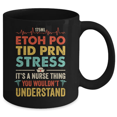Vintage Funny Saying Nursing Registered Nurse ER Nurses Week Mug | teecentury