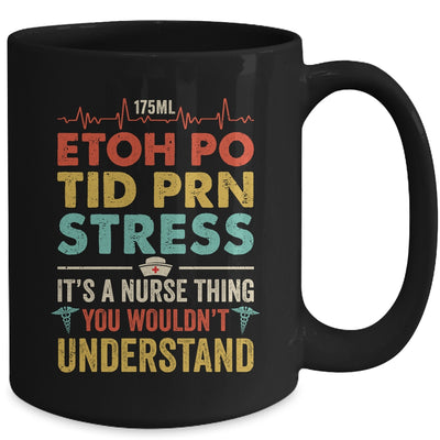 Vintage Funny Saying Nursing Registered Nurse ER Nurses Week Mug | teecentury
