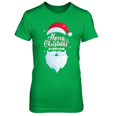Santa Claus Merry Christmas Everyone Message For Xmas T-Shirt & Sweatshirt | Teecentury.com