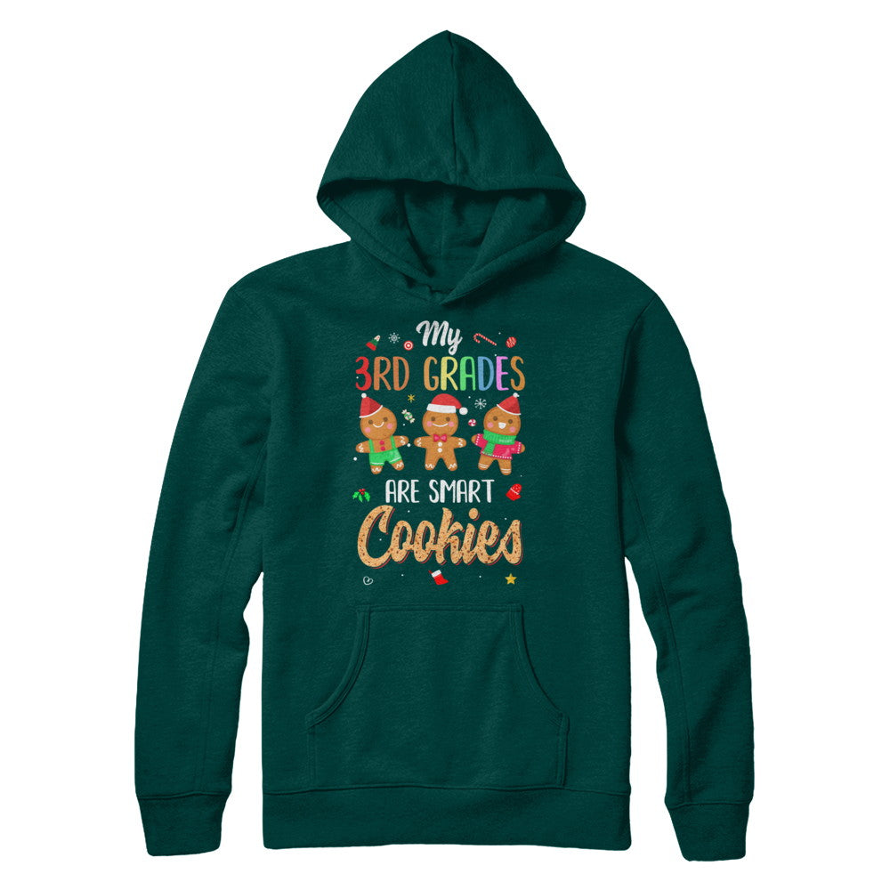 Teacher My 3th Graders Are Smart Cookies Christmas T-Shirt & Sweatshirt | Teecentury.com
