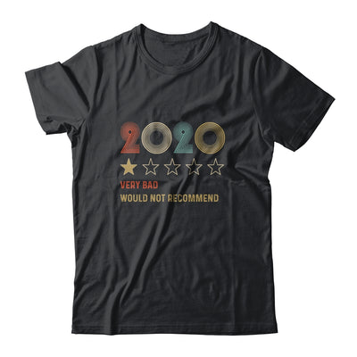 2020 One Star Rating Very Bad Would Not Recommend T-Shirt & Hoodie | Teecentury.com