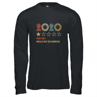 2020 One Star Rating Very Bad Would Not Recommend T-Shirt & Hoodie | Teecentury.com