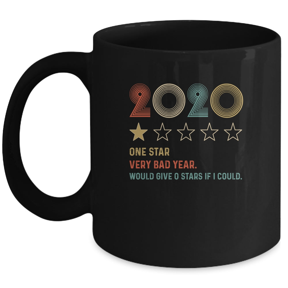 2020 One Star Rating Very Bad Year Would Give 0 Stars Funny Mug Coffee Mug | Teecentury.com