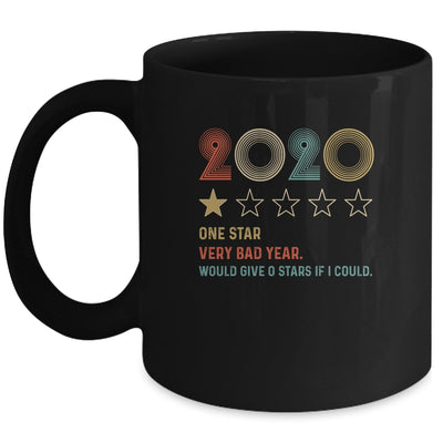 2020 One Star Rating Very Bad Year Would Give 0 Stars Funny Mug Coffee Mug | Teecentury.com