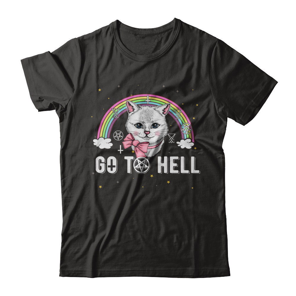 Heavy Metal Metalhead Cats Go To Hell T-Shirt & Hoodie | Teecentury.com