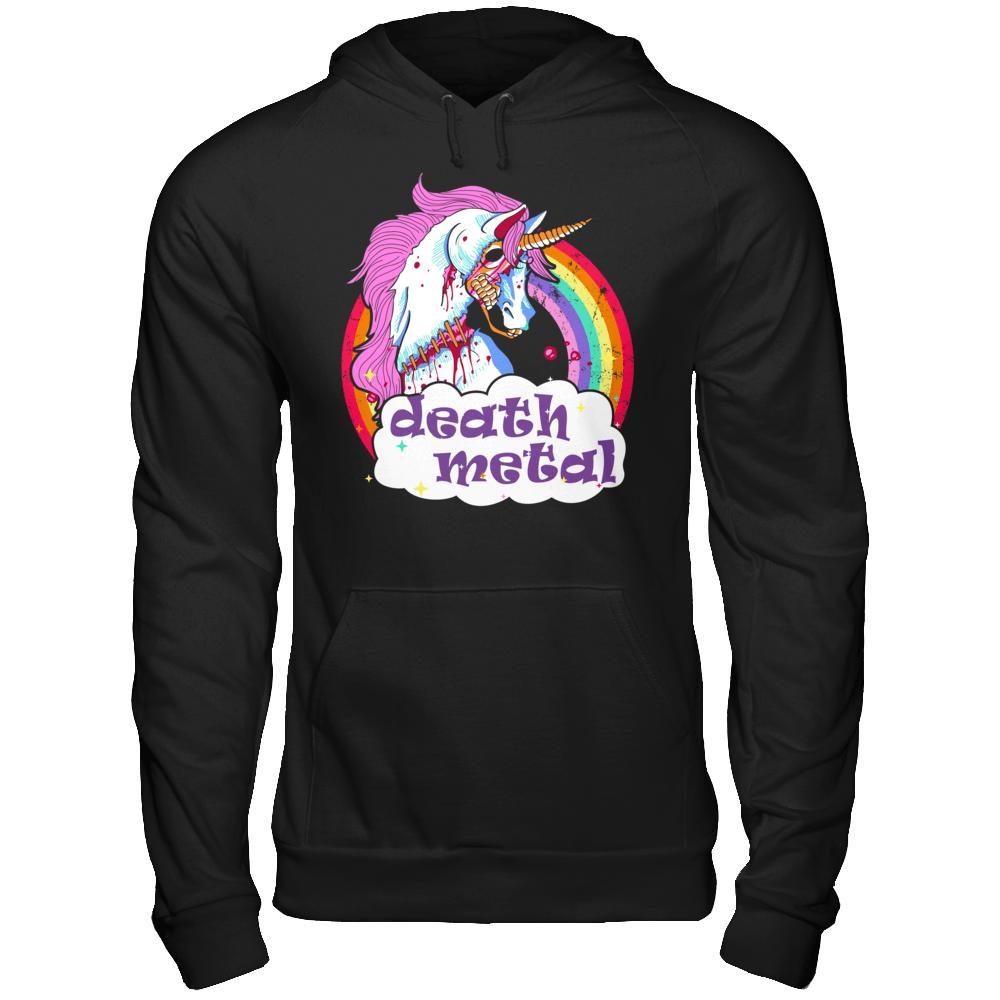 Zombie Unicorn Death Metal T-Shirt & Hoodie | Teecentury.com