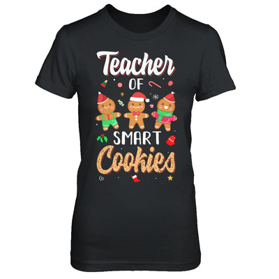 Cute Teacher Of Smart Cookies Merry Xmas Christmas T-Shirt & Sweatshirt | Teecentury.com