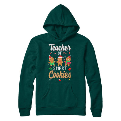 Cute Teacher Of Smart Cookies Merry Xmas Christmas T-Shirt & Sweatshirt | Teecentury.com