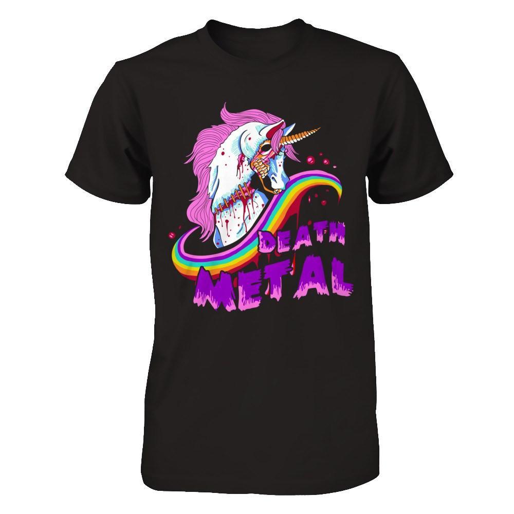 Zombie Unicorn Death Metal Rocker T-Shirt & Hoodie | Teecentury.com