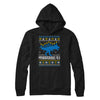 Funny Ugly Hanukkah Dinosaur T-Rex Menorasaurus Sweater T-Shirt & Sweatshirt | Teecentury.com