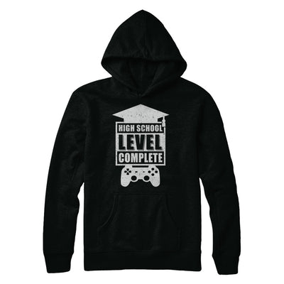 High School Level Complete Graduation Video Gamer T-Shirt & Hoodie | Teecentury.com