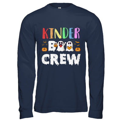 Cute Boo Crew Kindergarten Teacher Halloween T-Shirt & Hoodie | Teecentury.com