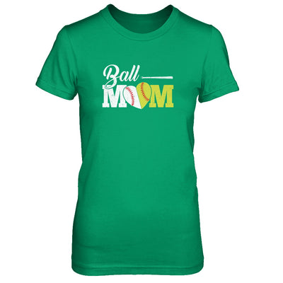 Funny Softball Mom Baseball Mom Mothers Day T-Shirt & Tank Top | Teecentury.com