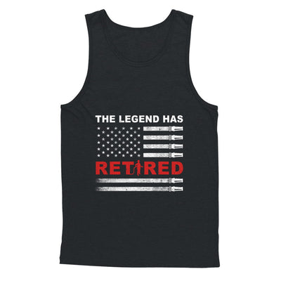 The Legend Has Retired Firefighter Retirement Gift T-Shirt & Hoodie | Teecentury.com