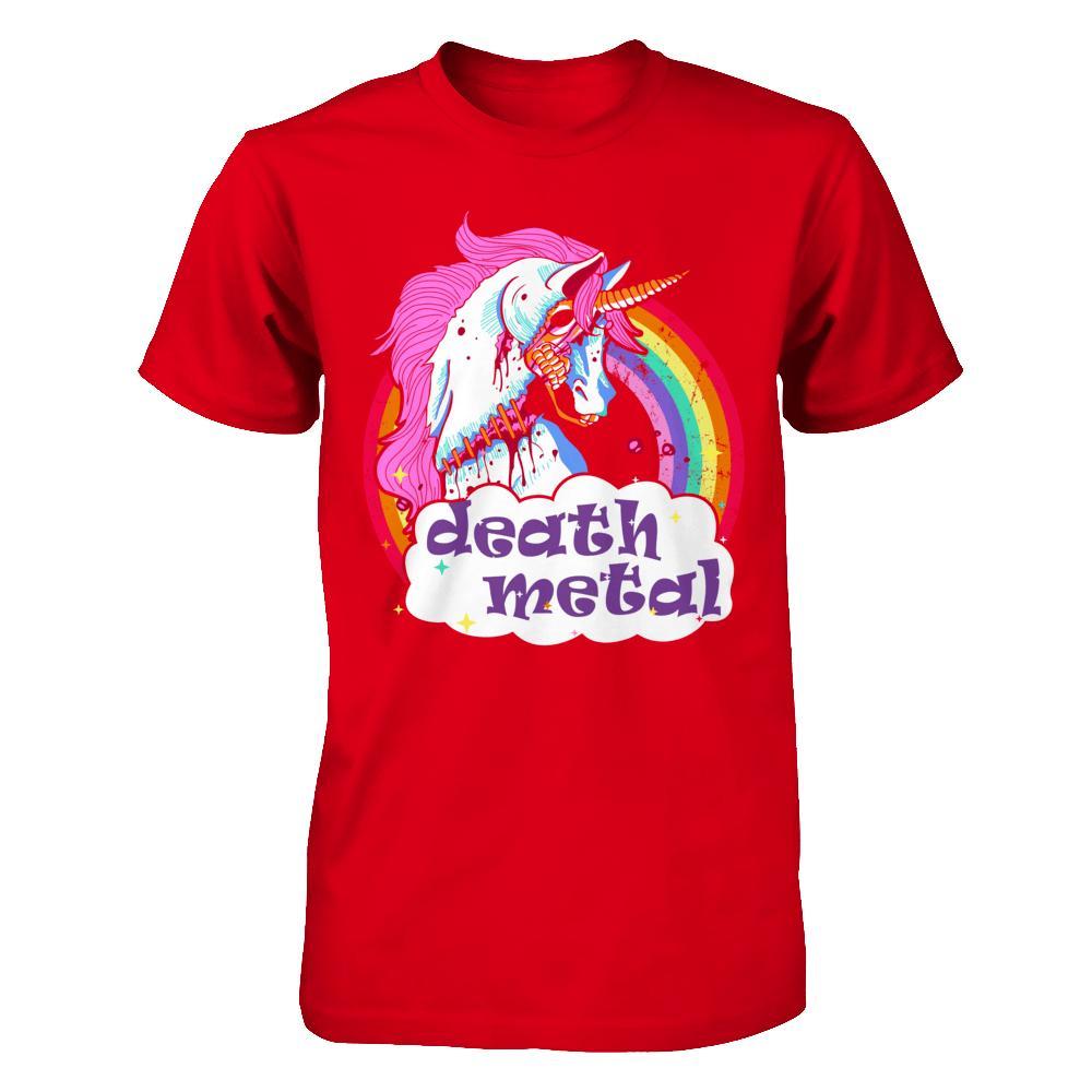 Zombie Unicorn Death Metal T-Shirt & Hoodie | Teecentury.com