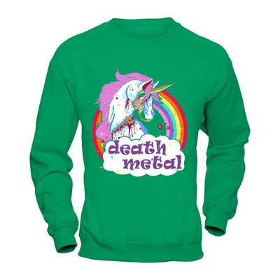 Zombie Unicorn Death Metal T-Shirt & Hoodie | Teecentury.com