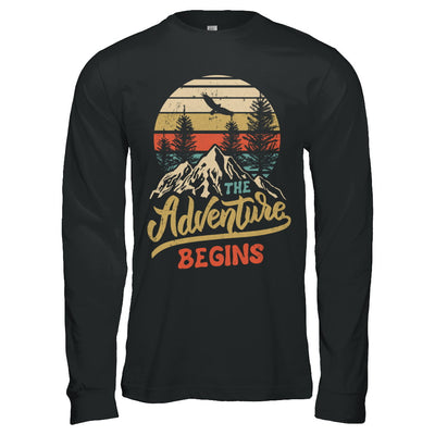 The Adventure Begins Climb The Mountain Vintage T-Shirt & Hoodie | Teecentury.com