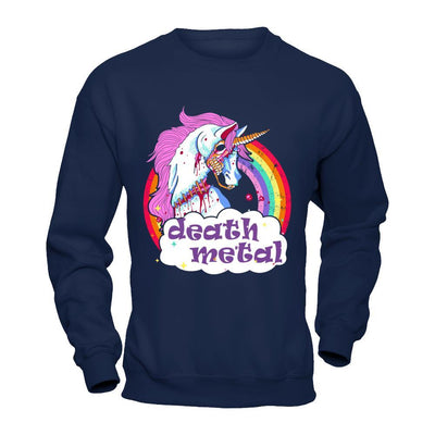 Zombie Unicorn Death Metal T-Shirt & Hoodie | Teecentury.com