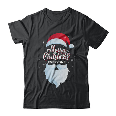 Santa Claus Merry Christmas Everyone Message For Xmas T-Shirt & Sweatshirt | Teecentury.com