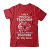 I Am A Music Teacher Proud Funny Music Teacher T-Shirt & Hoodie | Teecentury.com