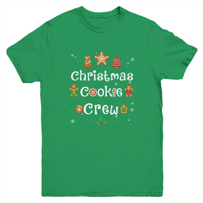 Bakers Christmas Cookie Crew Family Baking Team Holiday Cute Youth Youth Shirt | Teecentury.com