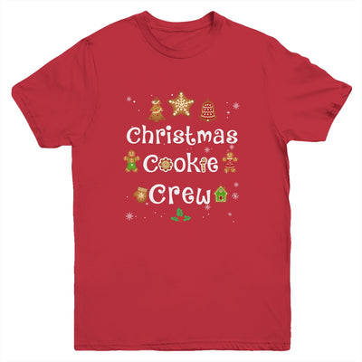 Bakers Christmas Cookie Crew Family Baking Team Holiday Cute Youth Youth Shirt | Teecentury.com