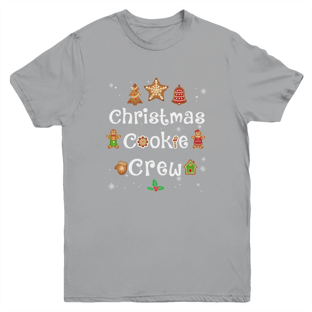 Bakers Christmas Cookie Crew Family Baking Team Holiday Cute Youth Youth Shirt | Teecentury.com