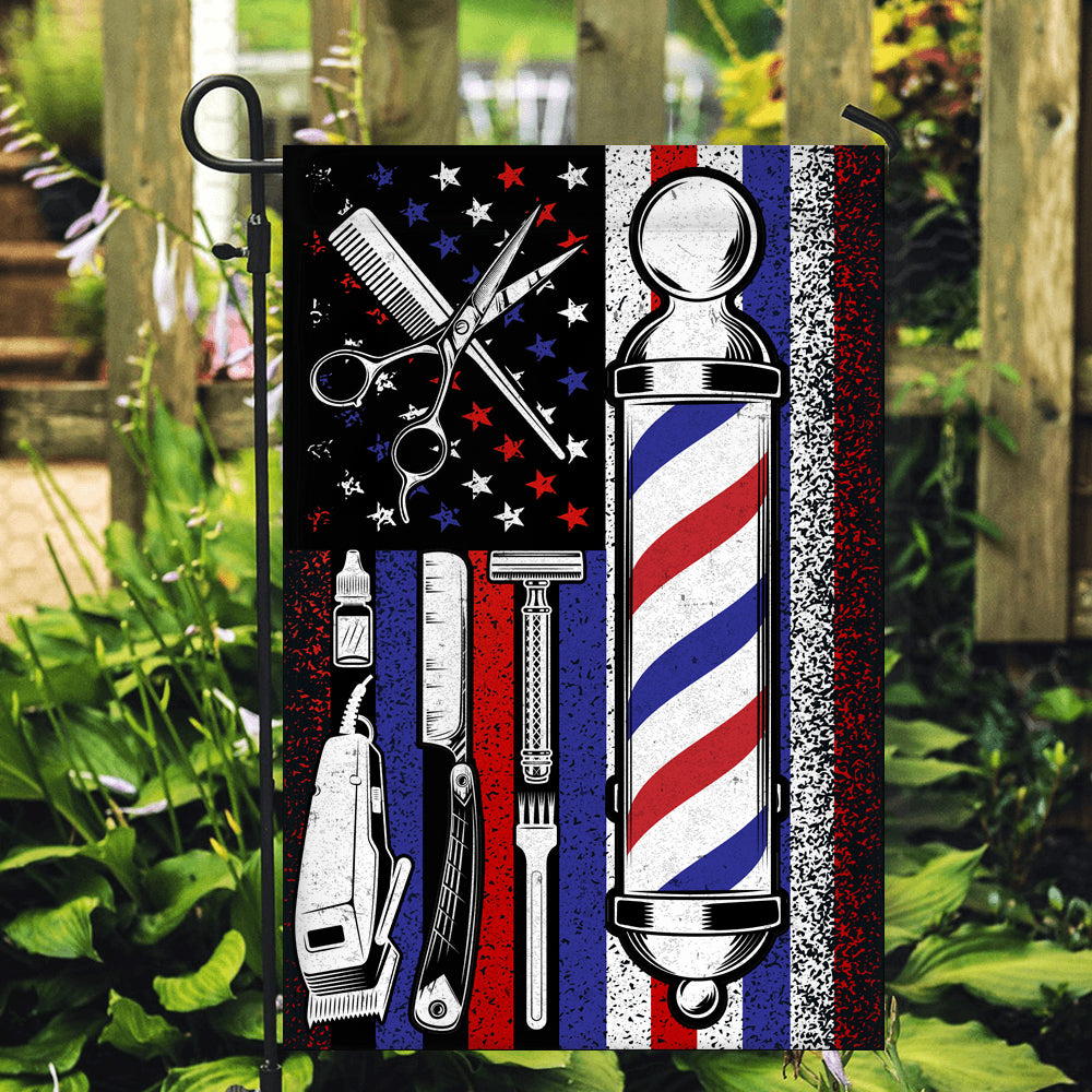 Barber Flag Proud Hairdresser And Hair Stylist Flag | Teecentury.com