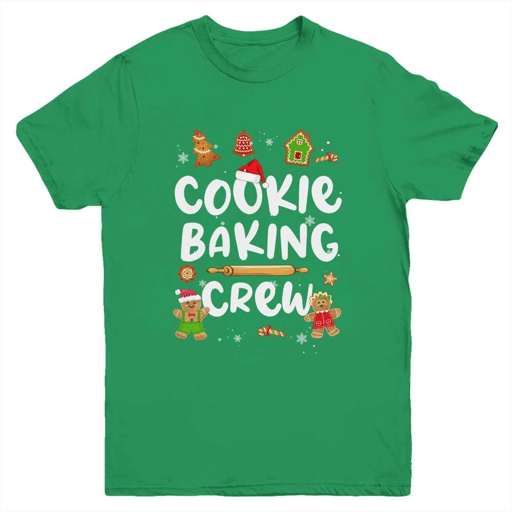 Christmas Cookie Baking Crew Funny Family Xmas Youth Youth Shirt | Teecentury.com