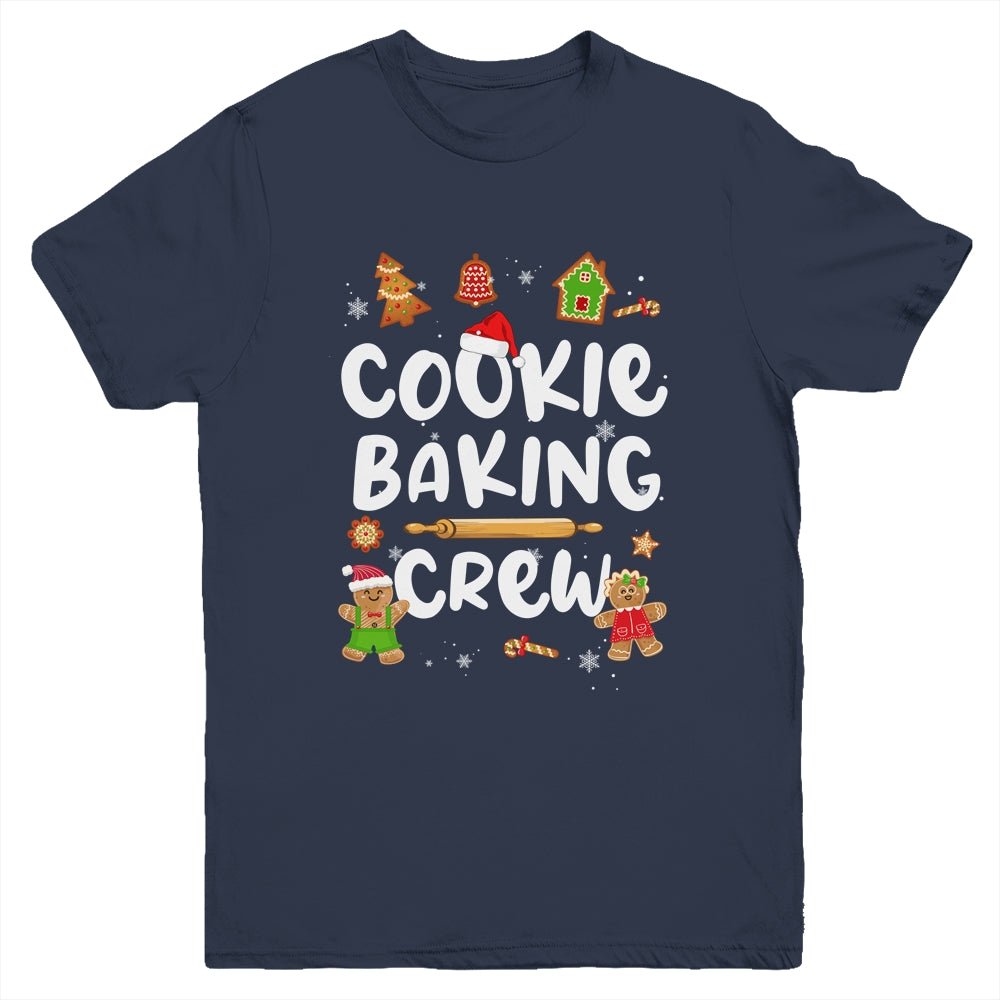 Christmas Cookie Baking Crew Funny Family Xmas Youth Youth Shirt | Teecentury.com