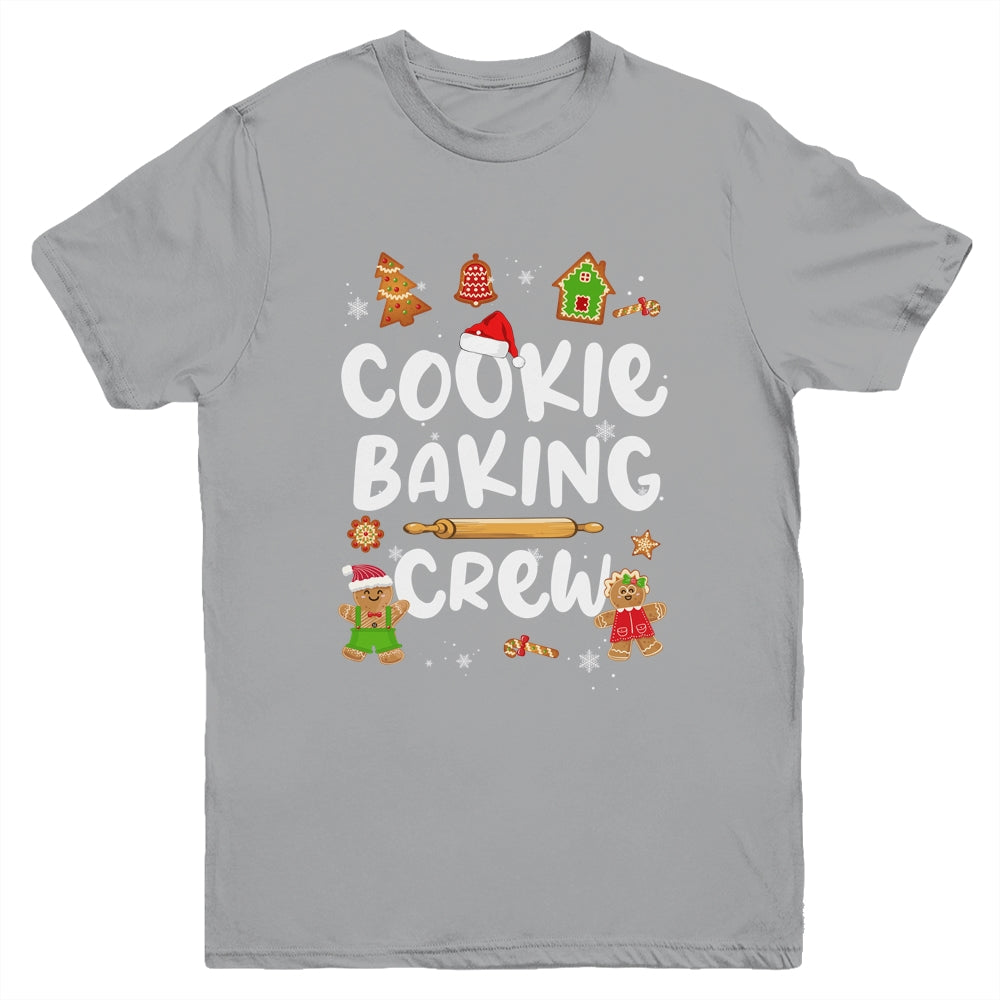 Christmas Cookie Baking Crew Funny Family Xmas Youth Youth Shirt | Teecentury.com