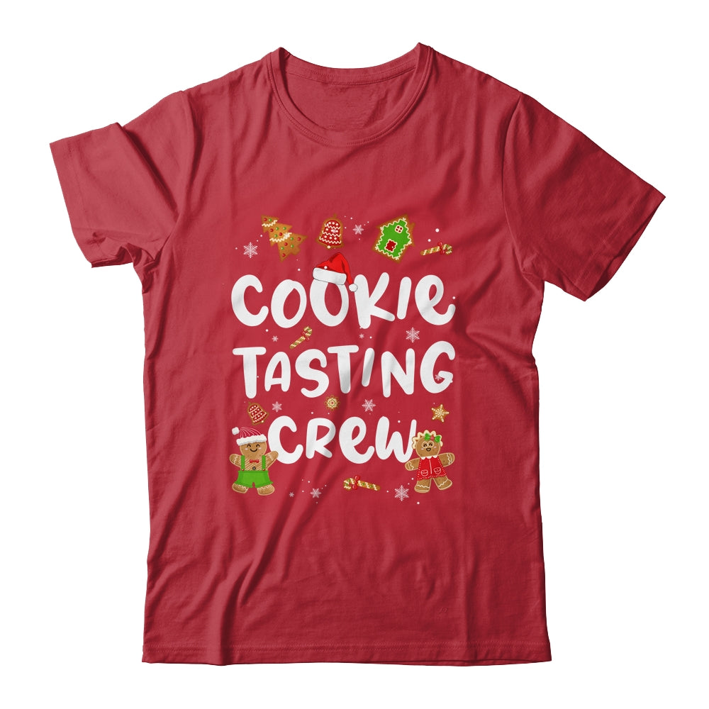 Christmas Cookie Tasting Crew Funny Pajamas Family Xmas T-Shirt & Sweatshirt | Teecentury.com