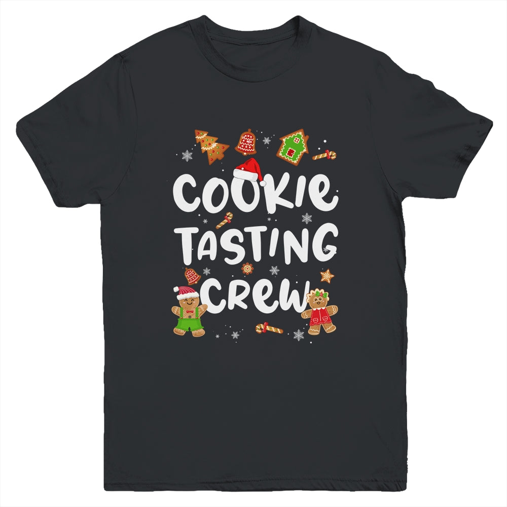 Christmas Cookie Tasting Crew Funny Family Xmas Youth Youth Shirt | Teecentury.com
