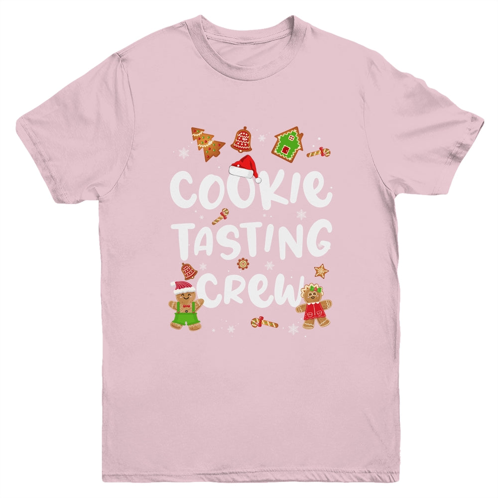 Christmas Cookie Tasting Crew Funny Family Xmas Youth Youth Shirt | Teecentury.com
