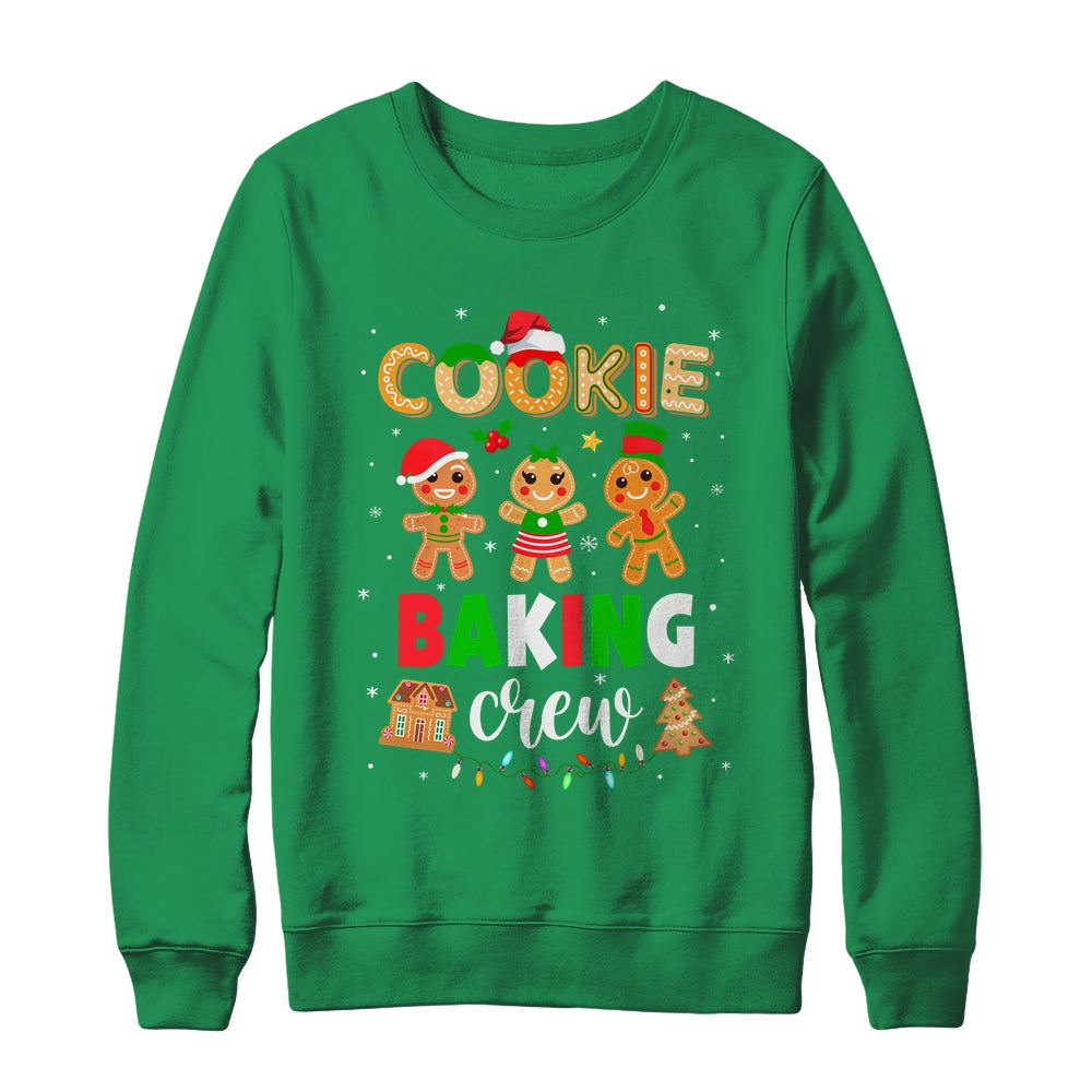 Cookie Baking Crew Christmas Gingerbread Santa Family Group T-Shirt & Sweatshirt | Teecentury.com