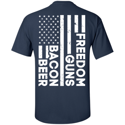 Beer Bacon Guns Freedom T-Shirt & Hoodie | Teecentury.com