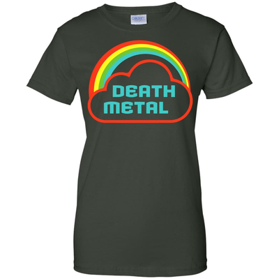 Death Metal Rainbow Rocker T-Shirt & Hoodie | Teecentury.com